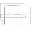ART Uchwyt do TV LCD/LED/Multimedia 70-120 cali 140KG AR-97xxl reg. Solid 35mm max VESA 1200x900